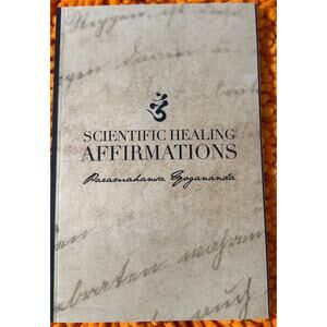 BOOK NEW Scientific Healing Affirmations: (1924) Yogananda Paperback  2025